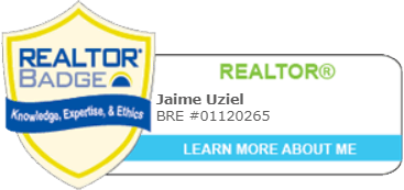 Realtor Badge | Knowledge, Expertise, & Ethics | Realtor | Jaime Uziel | BRE #01120265 | Learn More About Me
